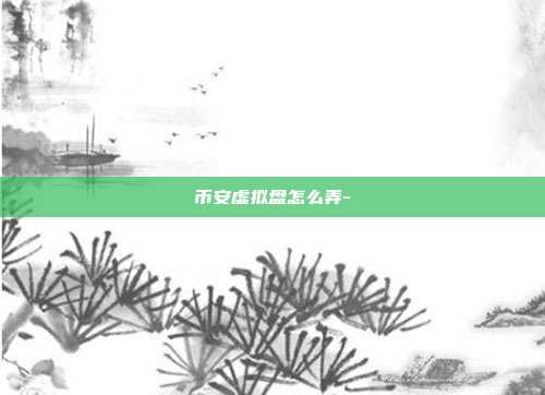 币安虚拟盘怎么弄-