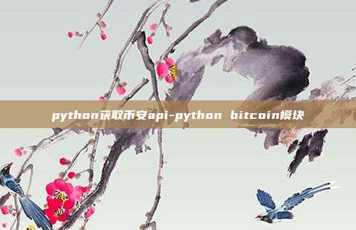 python获取币安api-python bitcoin模块