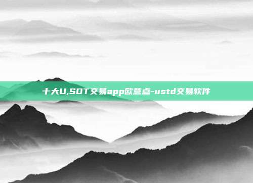 十大U,SDT交易app欧意点-ustd交易软件