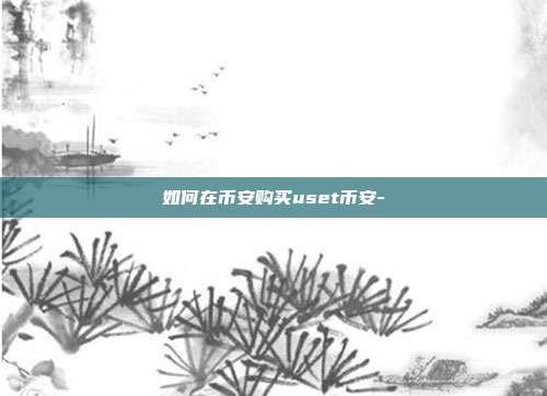 如何在币安购买uset币安-