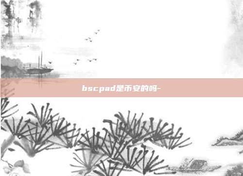 bscpad是币安的吗-