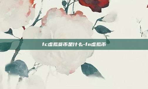 fc虚拟货币是什么-fn虚拟币