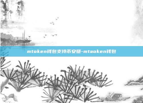 mtoken钱包支持币安链-mtaoken钱包