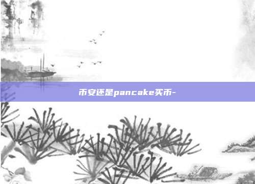 币安还是pancake买币-