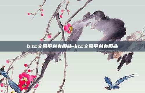 b,tc交易平台有哪些-btc交易平台有哪些