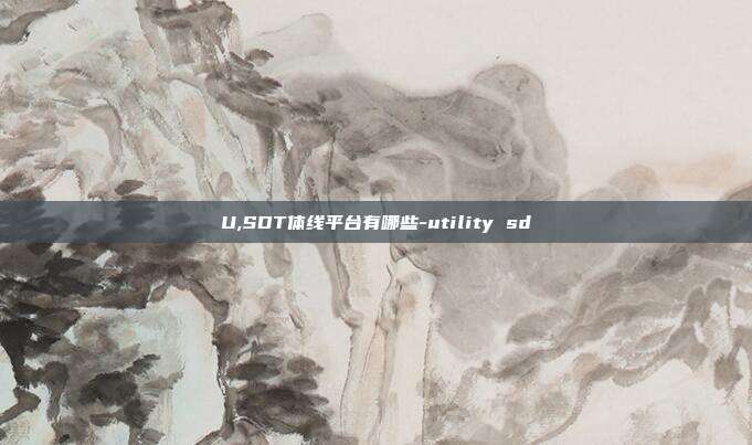 U,SDT体线平台有哪些-utility sd