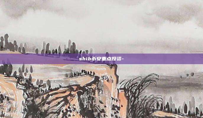 shib币安重点投资-