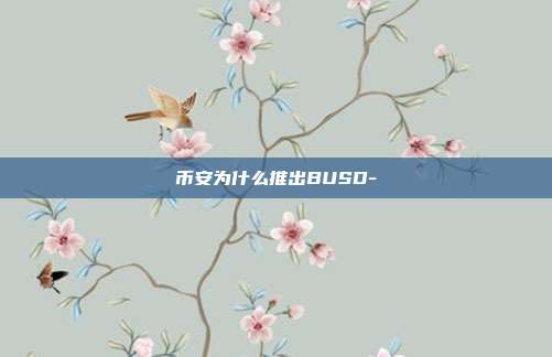 币安为什么推出BUSD-