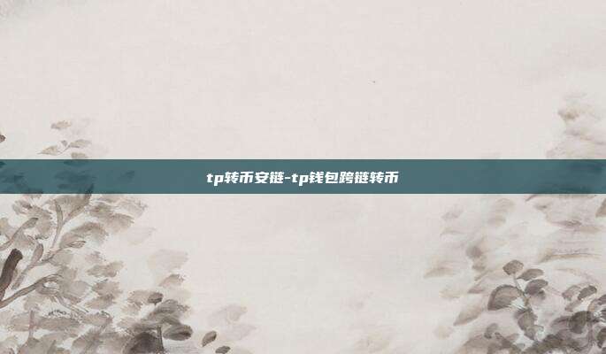 tp转币安链-tp钱包跨链转币