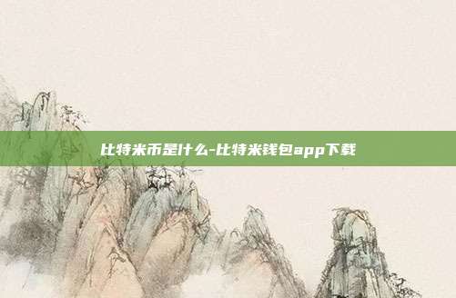 比特米币是什么-比特米钱包app下载