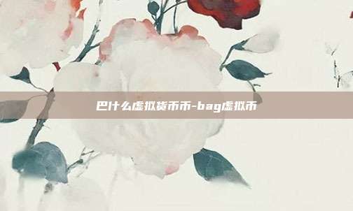 巴什么虚拟货币币-bag虚拟币