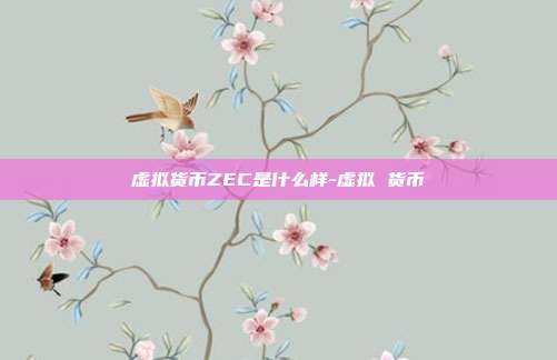 虚拟货币ZEC是什么样-虚拟 货币