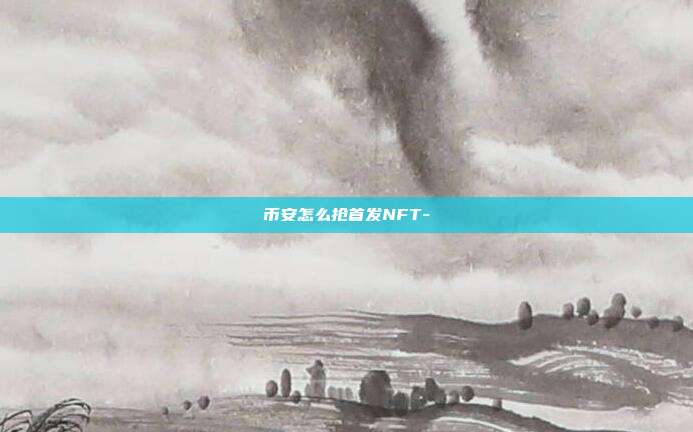 币安怎么抢首发NFT-