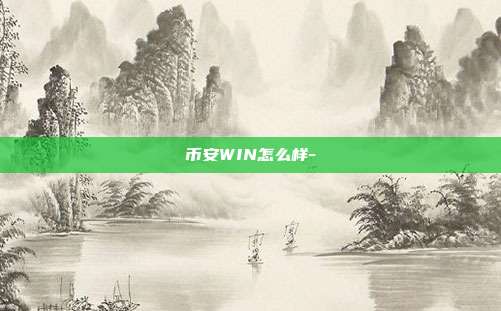 币安WIN怎么样-