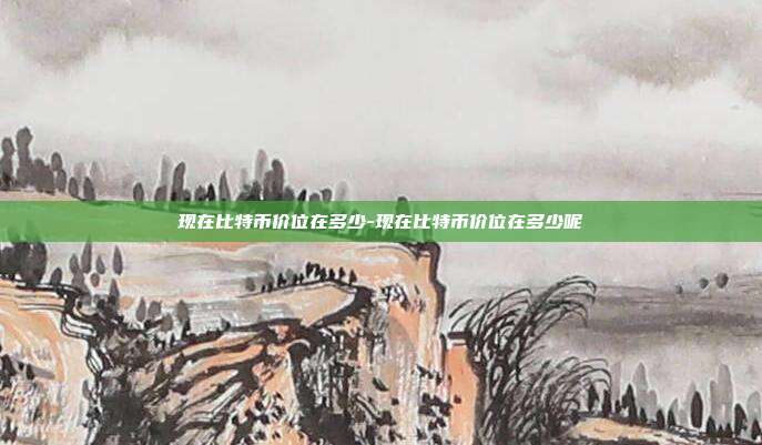 现在比特币价位在多少-现在比特币价位在多少呢