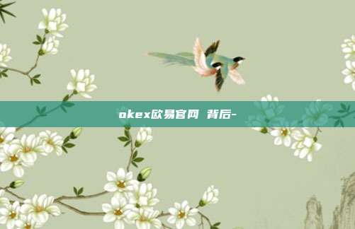 okex欧易官网 背后-